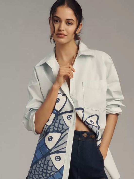 Maeve Tops - NWT retail $108 size XS #Anthropologie, #Maeve. The Bennet button down shirt.